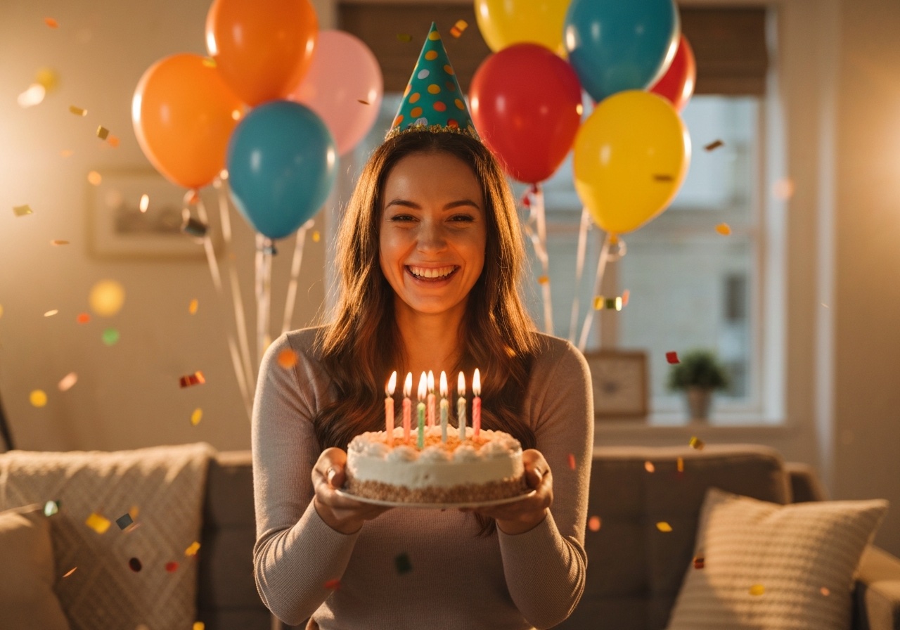 AI birthday video maker with photos — photo-to-video example