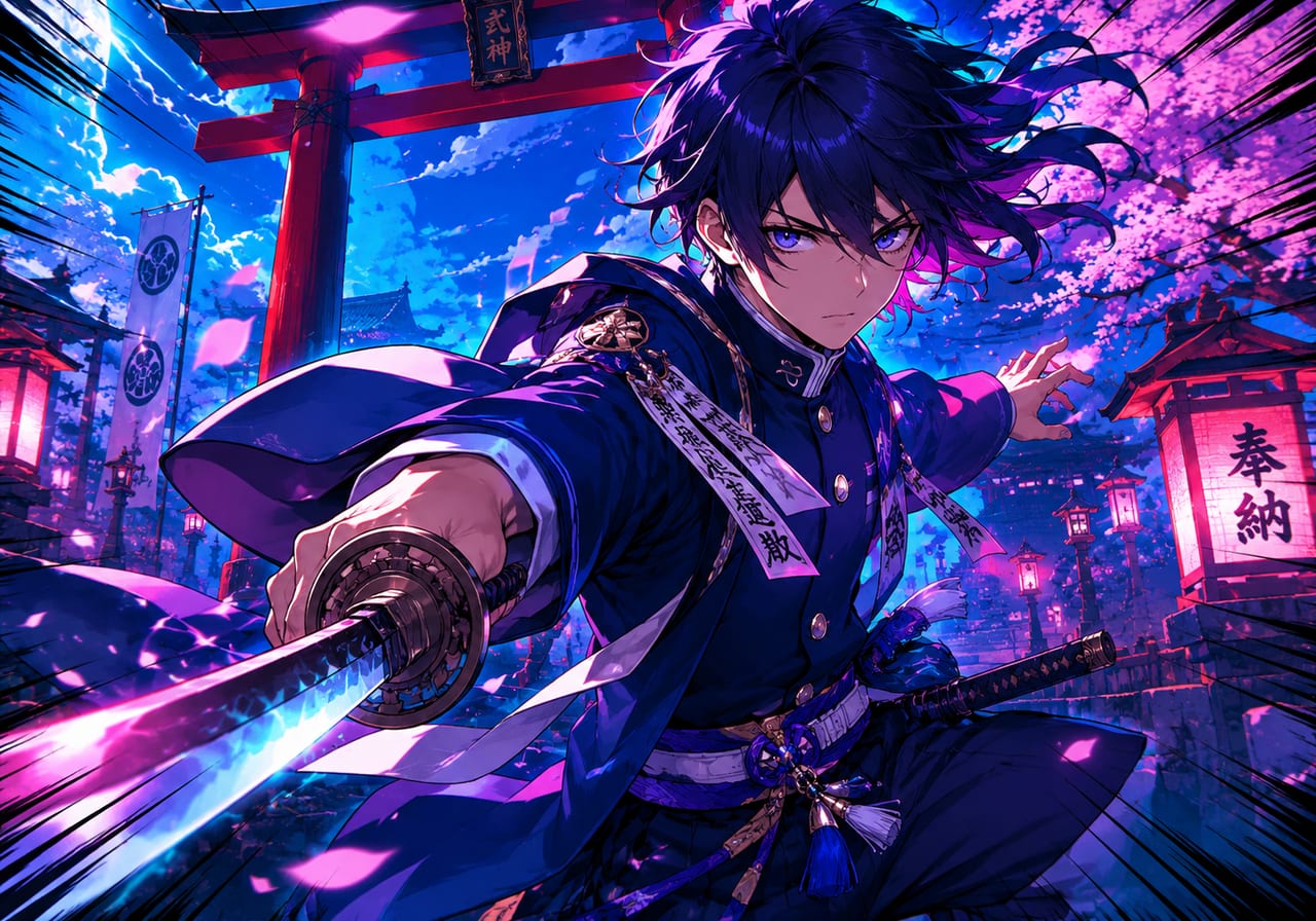 Anime cosplay style example