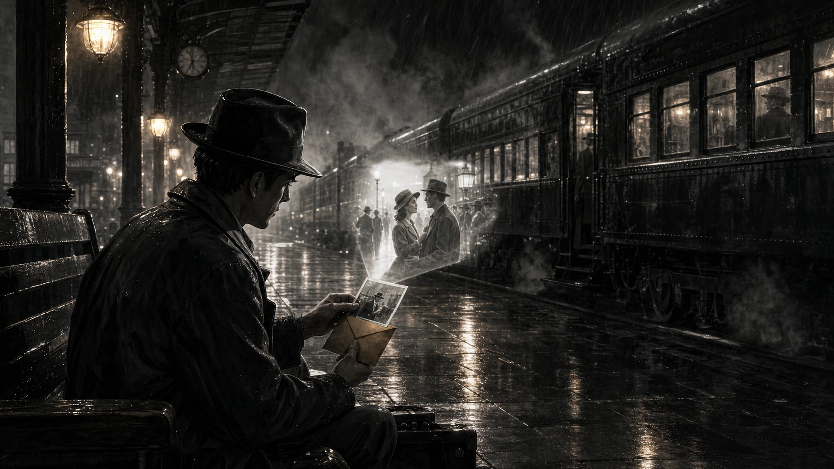 Create video from photos prompt tip showing one clear warm memory mood direction