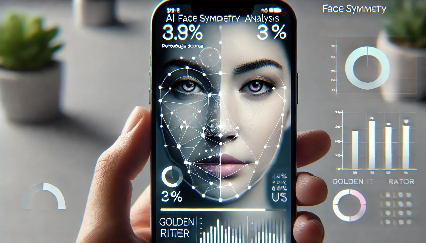 Check your lower face symmetry and definition