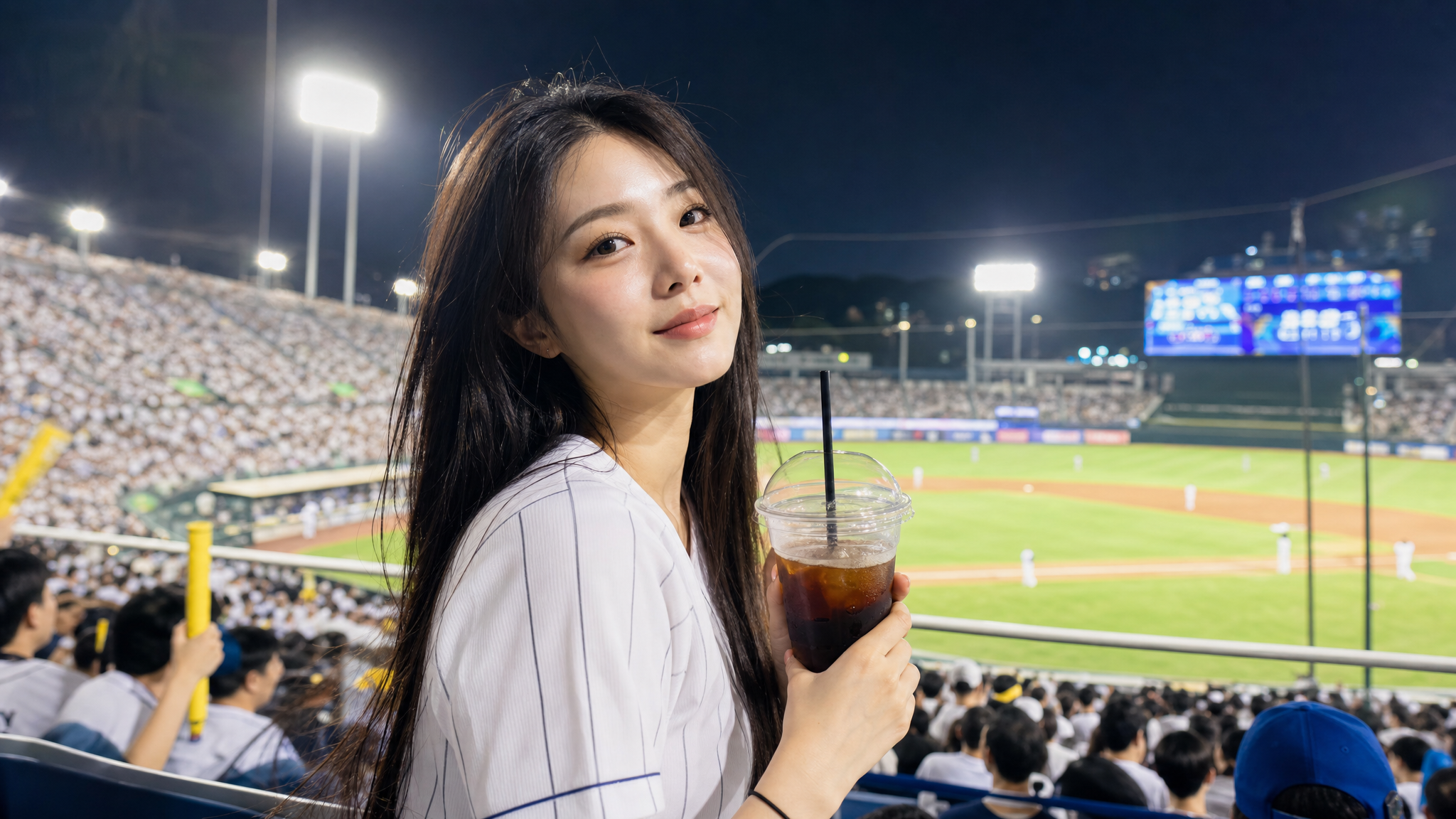 Korean Baseball Stadium Social Shot