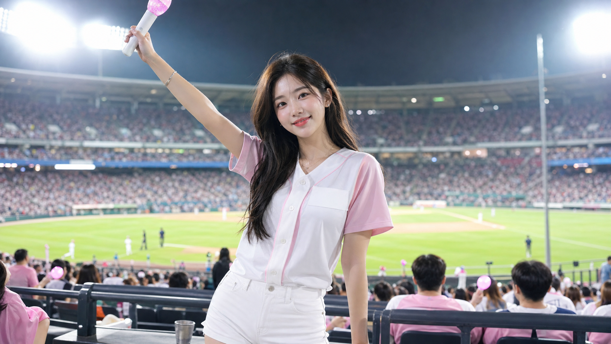 Safe Korean baseball-inspired AI video prompt