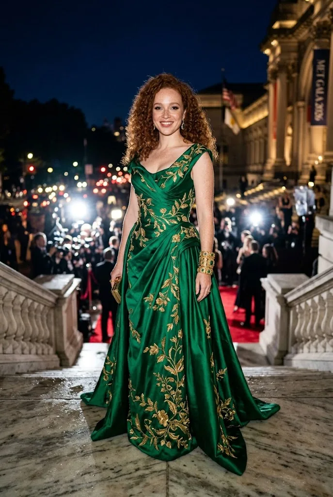 ChatGPT Met Gala outfit AI portrait preserving facial likeness
