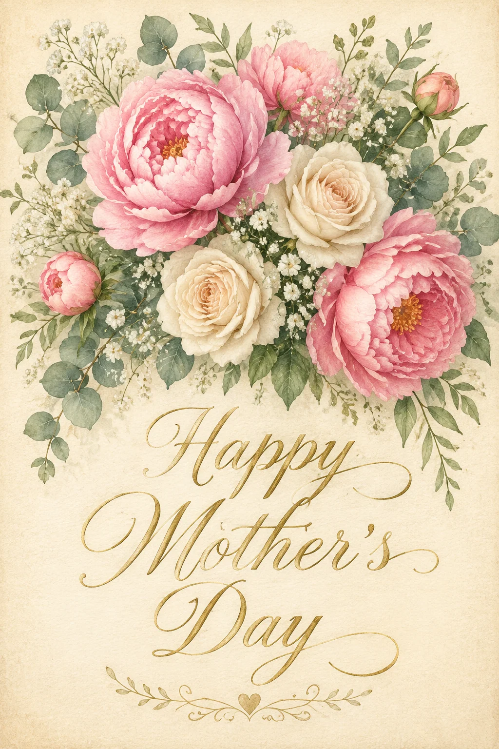 Happy Mother's Day Card Prompt — Printable Greeting Card