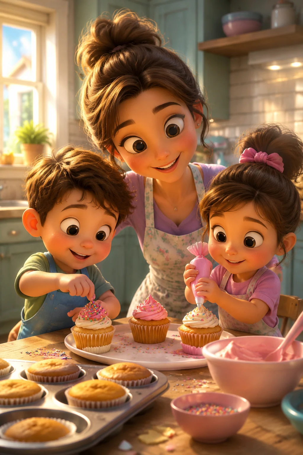 Pixar Movie Poster — Mom & Me Mother's Day Prompt
