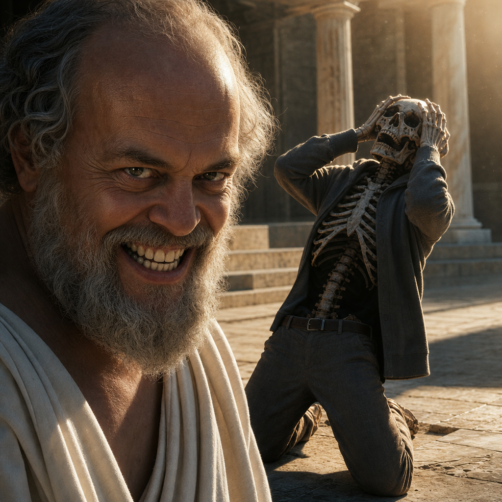 Socrates AI skeleton meme video tip multiple models